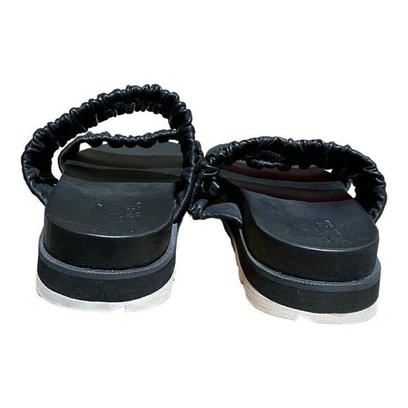 Sorel Women's 7 Roaming Two Strap Slide Sandals Black and White  MSRP $150 - Picture 8 of 9